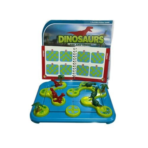 لعبة الديناصور الأحمر و الأخضر