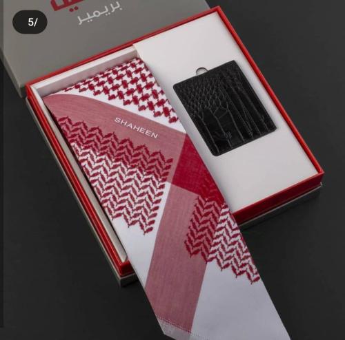 شماغ أحمر شاهين بريمير