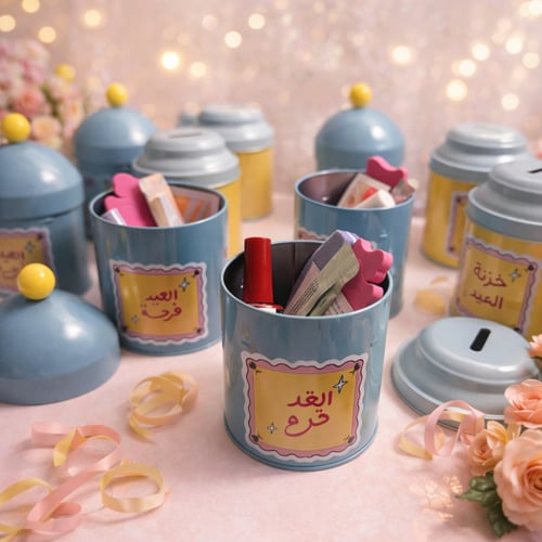 توريعات العيد " علبة nails"