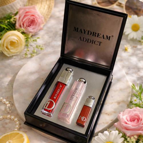 Eid distributions "moisturizer and lipstick and gl...