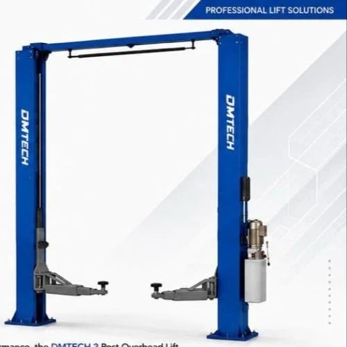 Two-post car lift with a 4.5-ton capacity