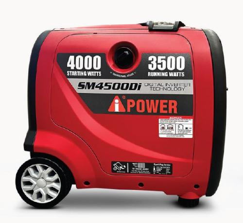 I POWER SM4500Di 4KW Gasoline Generator (3.5KW Net)