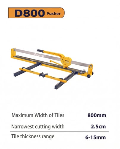Dawuor D800 manual tile cutter, 80 cm long, for pr...
