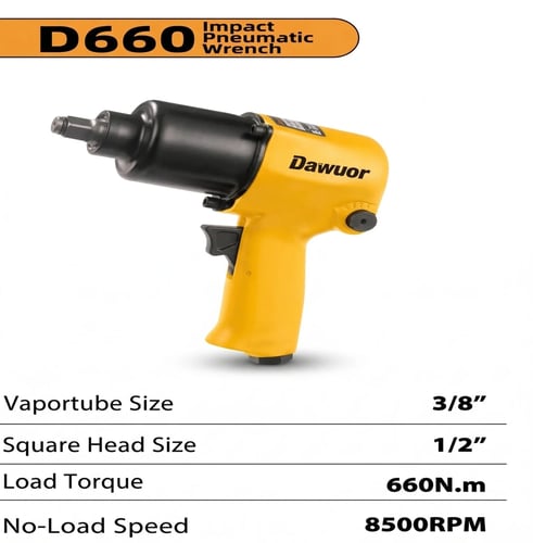 660N Tire Drill Set with 2 Hammers (1/2"-3/8&...