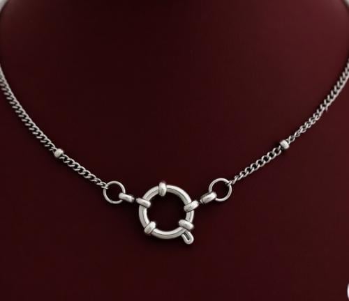 Silver necklace