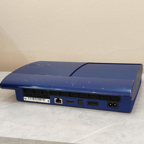سوني 3 سوبر سليم معدل أزرق PS3 blue HEN | 512GB
