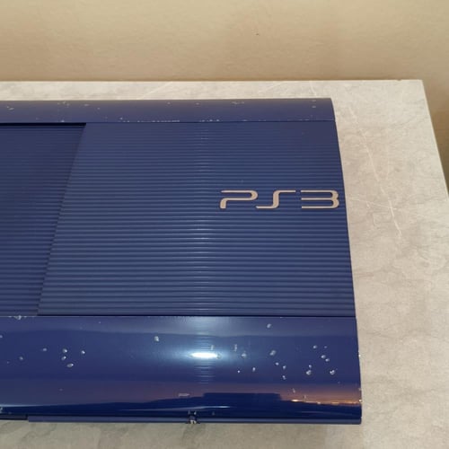 سوني 3 سوبر سليم معدل أزرق PS3 blue HEN | 512GB
