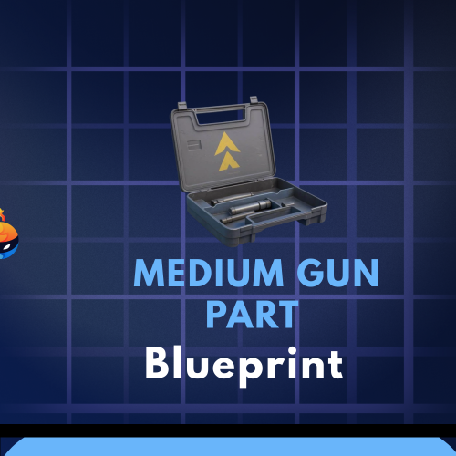 MEDIUM GUN PART Blueprint - ارك رايدرز