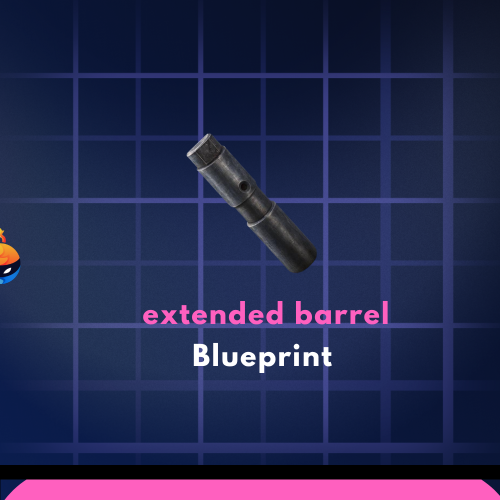 Extended barrel Blueprint - ارك رايدرز بلوبرنت