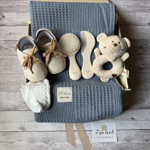 Muslin blanket, double-sided