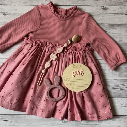 فستان mothercare مقاس 6-9 شهور