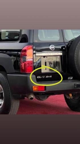 Original GL-V 4x4 sticker
