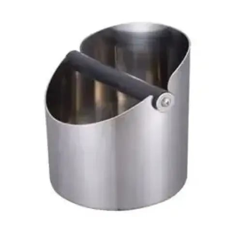 منفل نفايات القهوة سل استيل COFFEE KNOCK BOX ROUND...