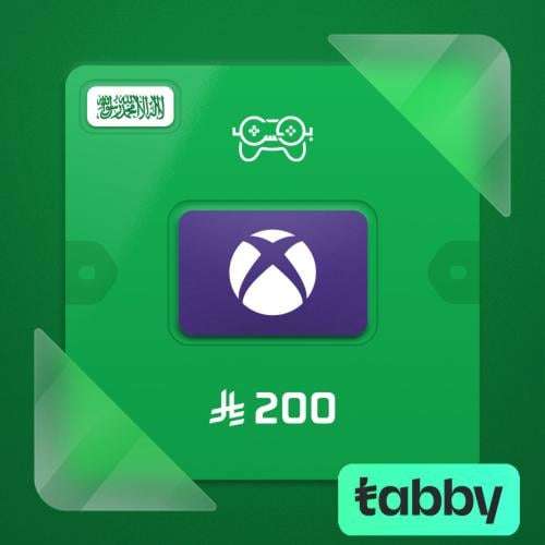 بطاقة اكس بوكس 200 ريال