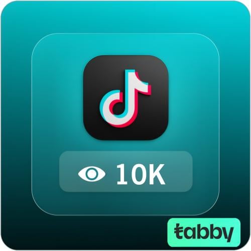 مشاهدات تيك توك 10٫000 مشاهدة