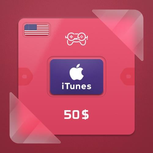ايتونز 50$ امريكي | iTunes $50 USA