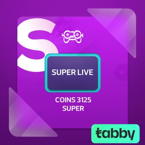 سوبر لايف – 3,125 كوينز | Super Live – 3,125 Coins