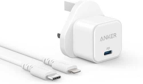 قابس USB C، شاحن انكر سريع 20 واط، باور بورت III و...