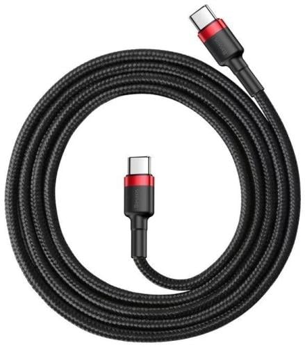 كابل بيسوس Baseus Cafule Series Type-C PD2.0 - الش...
