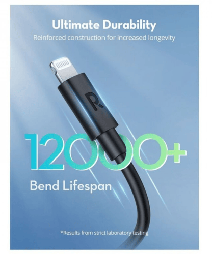 كيبل ايفون PD طول2 متر موديل CB1016 ماركة RAVPOWER