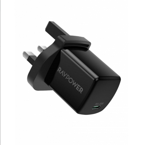 شاحن جداري PD 20W شحن سريع - اسود - م/PC-167 ماركة...