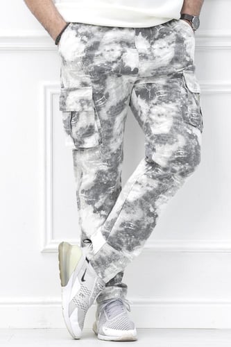 بنطلون رجالي واسع بقصة واسعة - بنطلون رجالي واسع ب...