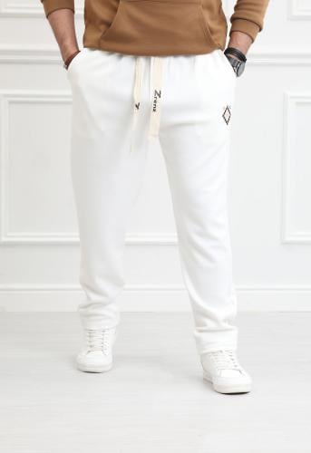 بنطلون رياضي رجالي بقصة واسعة ومستقيمة - بنطال ريا...