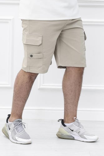 شورت رجالي مزود بجيوب - شورت رجالي بجيوب