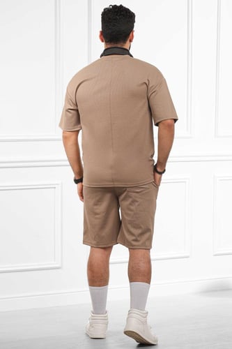 طقم رجالي اوفر سايز شورت