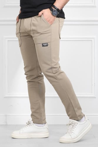 بنطلون رياضه كارجو مزود بجيوب - بنطلون رياضة كارجو...