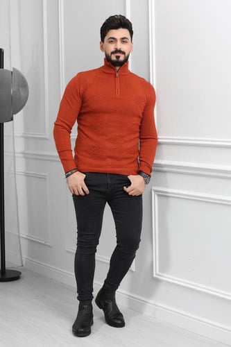 بلوفر شتوي رجالي هاينك بسحاب