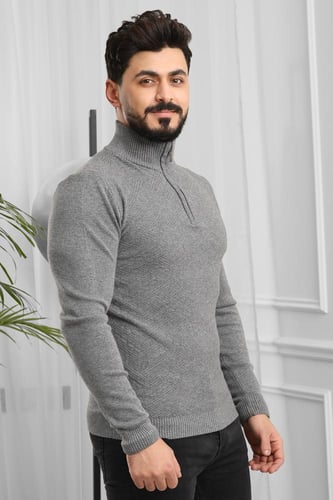 بلوفر شتوي رجالي هاينك بسحاب