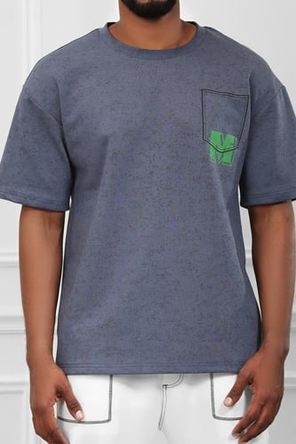 تيشرت رجالي اوفر سايز - تيشرت اوفر سايز للرجال