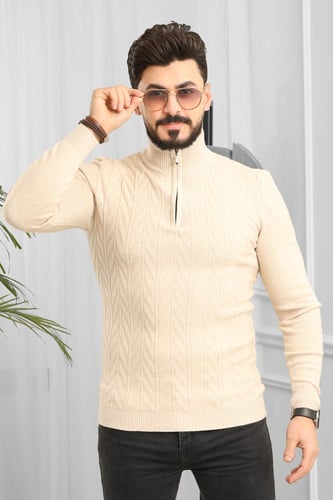 بلوفر شتوي رجالي هاينك بسحاب