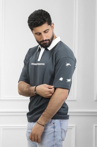 تيشرت رجالي اوفر سايز - تيشرت رجالي اوفر سايز مميز