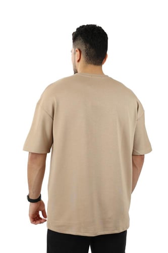 تشيرت رجالي مقاس جامبو حجم كبير سادة