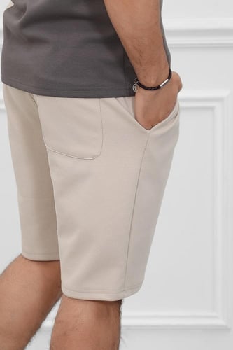 طقم رجالي اوفر سايز شورت - طقم رياضي اوفر سايز