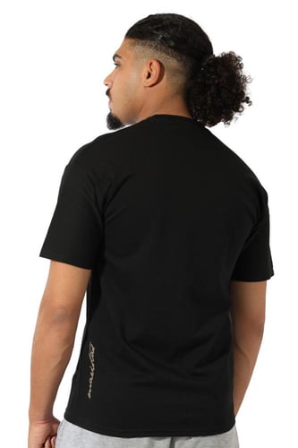 تيشرت رجالي صيفي اوفر سايز بياقة مدورة مغلقة