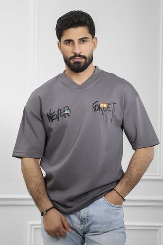 تيشرت رجالي اوفر سايز