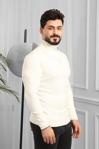 بلوفر شتوي رجالي هاينك بسحاب