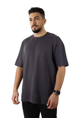 تشيرت رجالي مقاس جامبو حجم كبير سادة