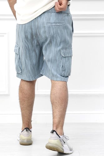 شورت رجالي مزود بجيوب