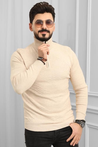 بلوفر شتوي رجالي هاينك بسحاب