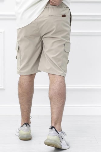 شورت رجالي مزود بجيوب - شورت رجالي بجيوب