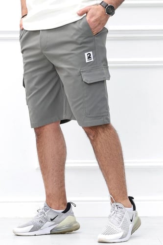 شورت رجالي مزود بجيوب - شورت رجالي بجيوب