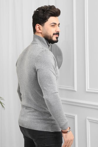 بلوفر شتوي رجالي هاينك بسحاب