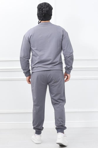 طقم رجالي شتوي كاجوال بأرجل ضيقه