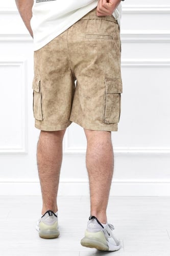 شورت رجالي مزود بجيوب