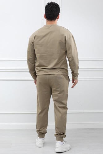 طقم رجالي شتوي كاجوال بأرجل ضيقه