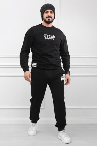 طقم رجالي شتوي كاجوال بأرجل ضيقه